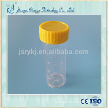 25ml PS transparente medizinische Urinbecher Urinflasche